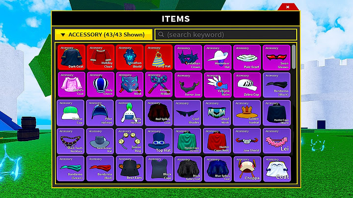 PEGANDO TODOS OS ACESSÓRIOS NO BLOX FRUITS EM 24 HORAS!!