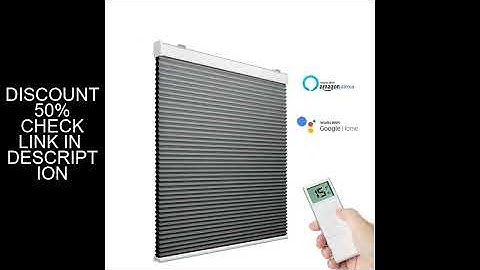 Australia And America Hot Selling Energy Saving Works With Alexa 100% Blackout Motorized Honeycomb B