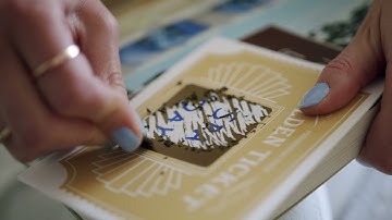 Golden Ticket Scratch-Off Greeting Card – Make A Hidden Message!