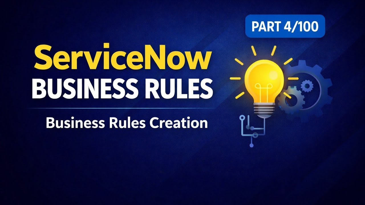 “ServiceNow Business Rules Explained | Real-Time Examples, Best ...