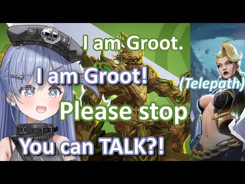 Kuromu's reaction to Groot is perfect【Marvel Rivals】English Subs