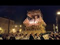 Semana Santa 2022 Malaga. Virgen de la Esperanza. Llano de la Trinidad.