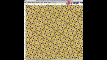 Image rotation in seamless repeat in ArahWeave CAD software for weaving