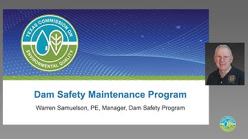 2021 Dam Safety Maintenance Program