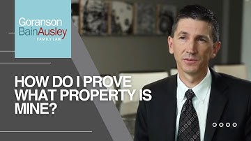 How Do I Prove What Property is Mine?