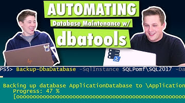 Automating Database Maintenance with Jess Pomfret and dbatools