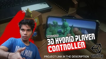 3D Hybrid Player Controller |TAP to "Move" and  Pinch to "Zoom"| UNITY MOBILE | (Project link below)