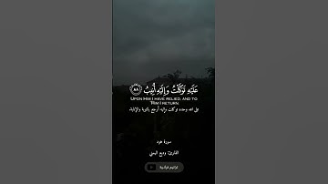 وما توفيقي الإ بالله القارئ وديع اليمني