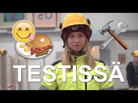 Testissä Rakennus- ja ravintola-ala