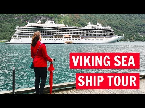 Viking Sea: Tour of decks 7 8 and 9