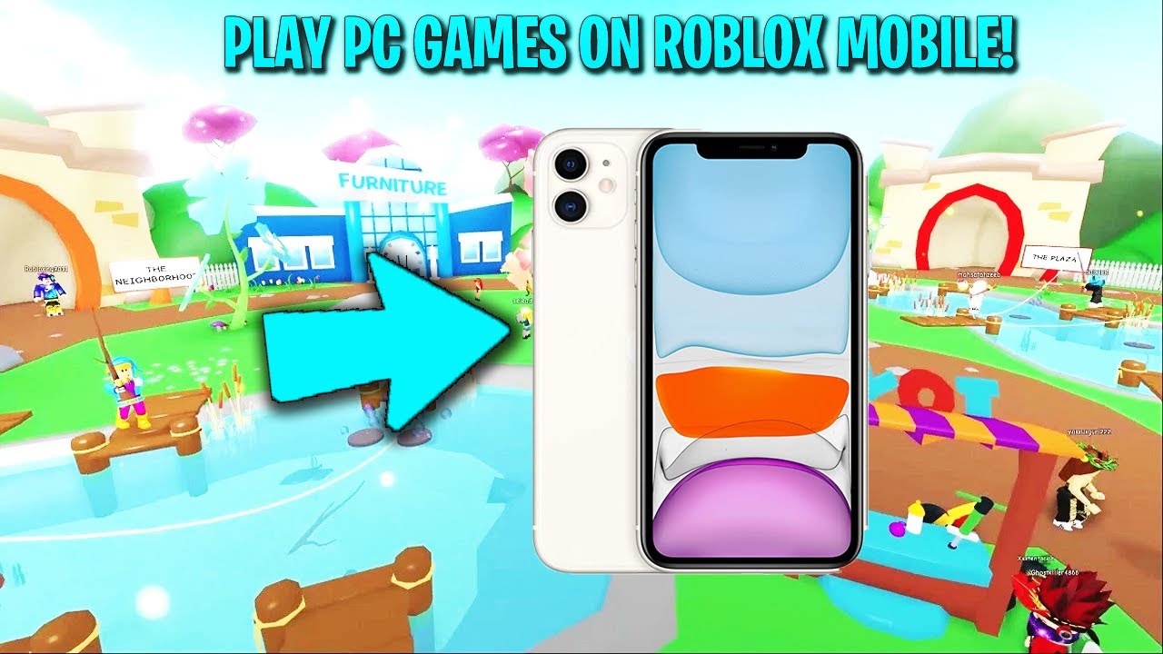 How To Play Pc Only Games On Roblox Mobile Youtube - roblox games on phone