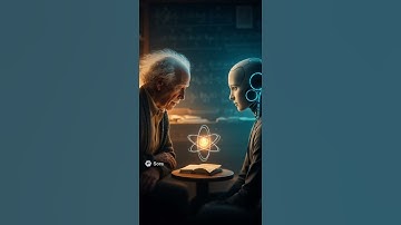 If Einstein talked to AI... 🤯 #Princive #AIFuture #viral #shorts