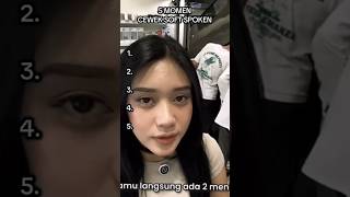 5 Momen cewek soft spoken                                      #youtubshort#ceweksoftspoken#fypdong