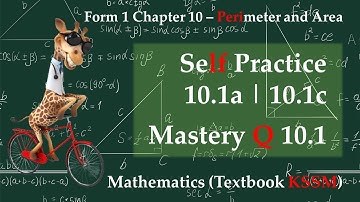 KSSM Form 1 Mathematics Chapter 10 | Self Practice 10.1a | Self Practice 10.1c | Mastery Q 10.1