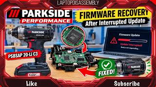 Parkside Performance Tool – Firmware Recovery After Interrupted Update