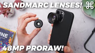 SANDMARC Lenses for iPhone 14 Pro Max - Tele & Macro!