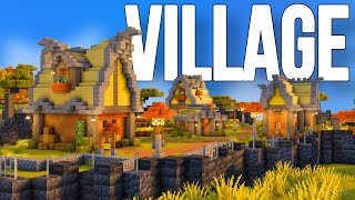 Savanna VILLAGE Houses - Minecraft 1.20 Survival Series