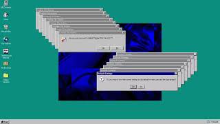Windows 95 crazy error 