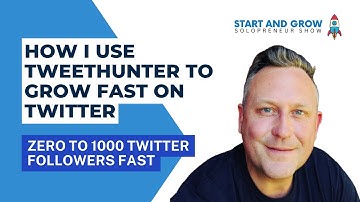 Grow fast on TwitterX using TweetHunter