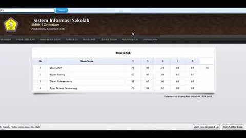 Source Code Aplikasi Siakad Sekolah Php Web Mysql