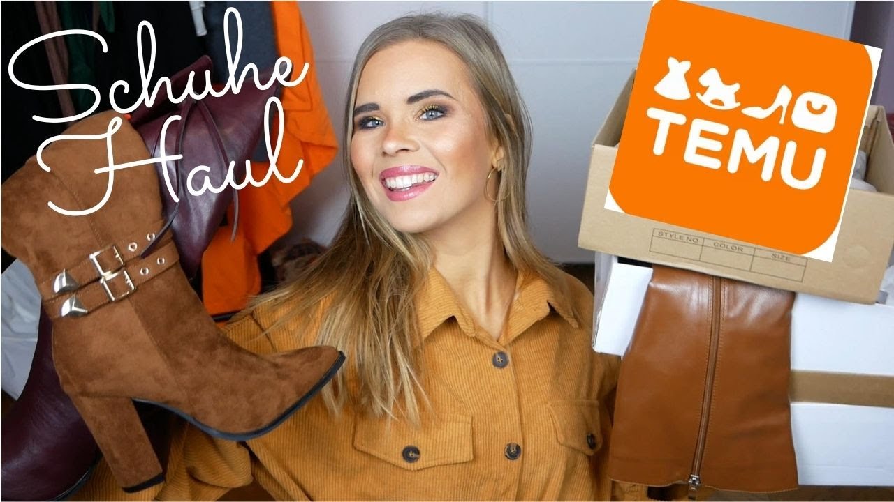 Temu Schuhe Haul | Stiefel Wonderland