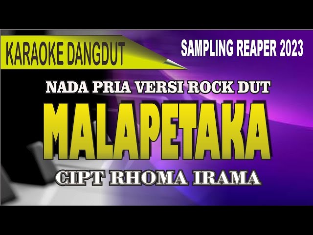 Karaoke Malapetaka - cipt Rhoma irama class=