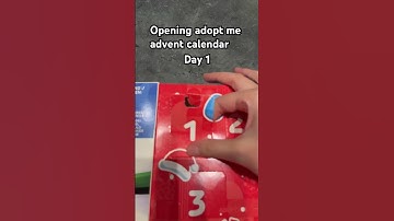 ADOPT ME ADVENT CALENDAR DAY 1 #shorts #adoptme #roblox #christmas