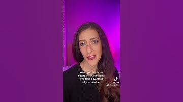 Setting Boundaries with Clients