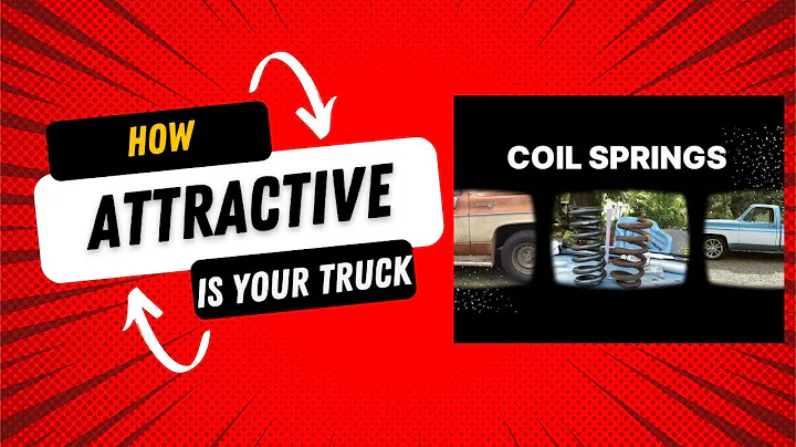 How to lower a C10 with Belltech coil springs. Watch until the end for height after install.