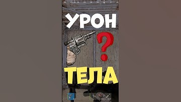 Опасность урона с РЕВОЛЬВЕРА в тела в игре РАСТ #rust #раст #шортс #shorts
