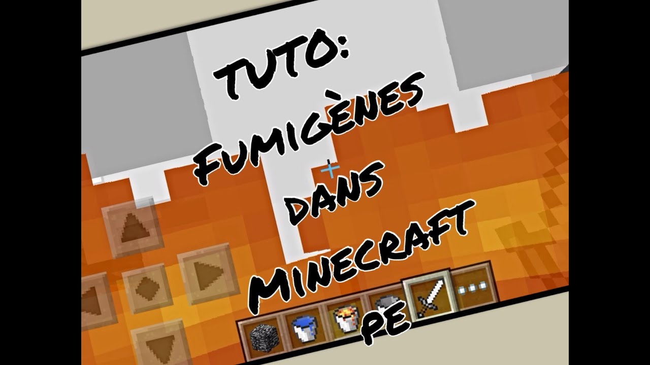 TUTO: Fumigène Minecraft pe vanilla - YouTube