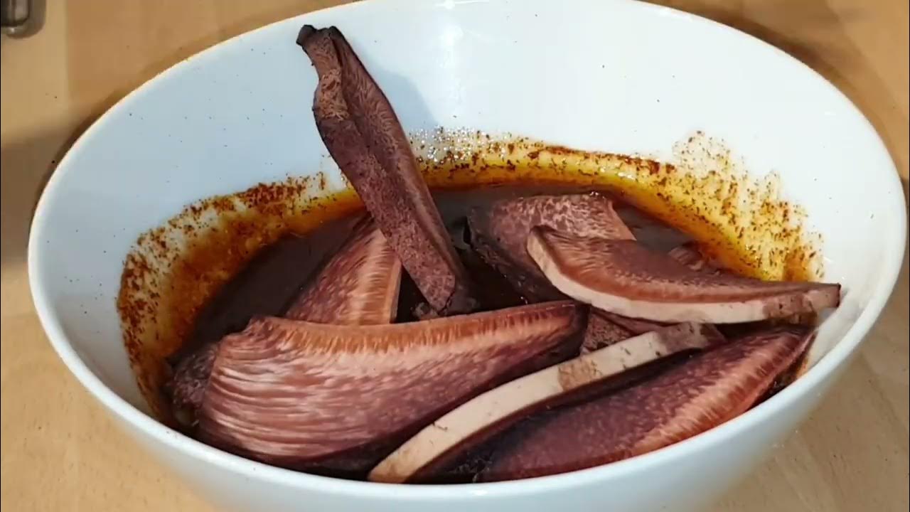 How to Make Beefsteak Mushroom Jerky Forage and Cook YouTube