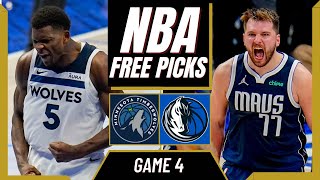 TIMBERWOLVES vs. MAVERICKS Free NBA Picks and Predictions Today - 5/28/24 | NBA Coast to Coast