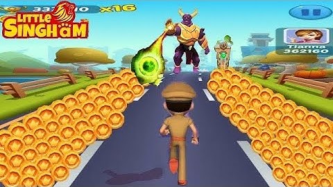 Little Singham Cycle Race - Fun Game - Best Android/iOS Gameplay HD