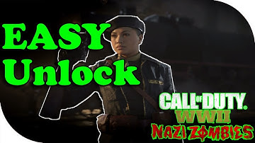 COD WW2 ~ The Darkest Shore ~ Easy Character Unlock
