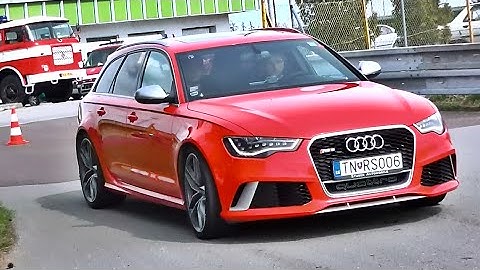 750hp Audi RS6 C7 with Akrapovič Exhaust Rev Limiter, Launch Control & Fly Bys!