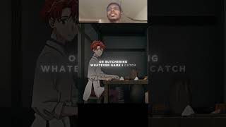 He Got Saved By A Water Magician 💀 badass anime moments #anime #shorts