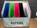 Storage Solutions #1 - Scrap Paper Storage