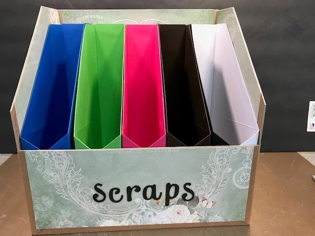 Triple the Scraps: Organization  Scrapbook paper storage, Scrapbook  supplies organization, Scrapbook storage