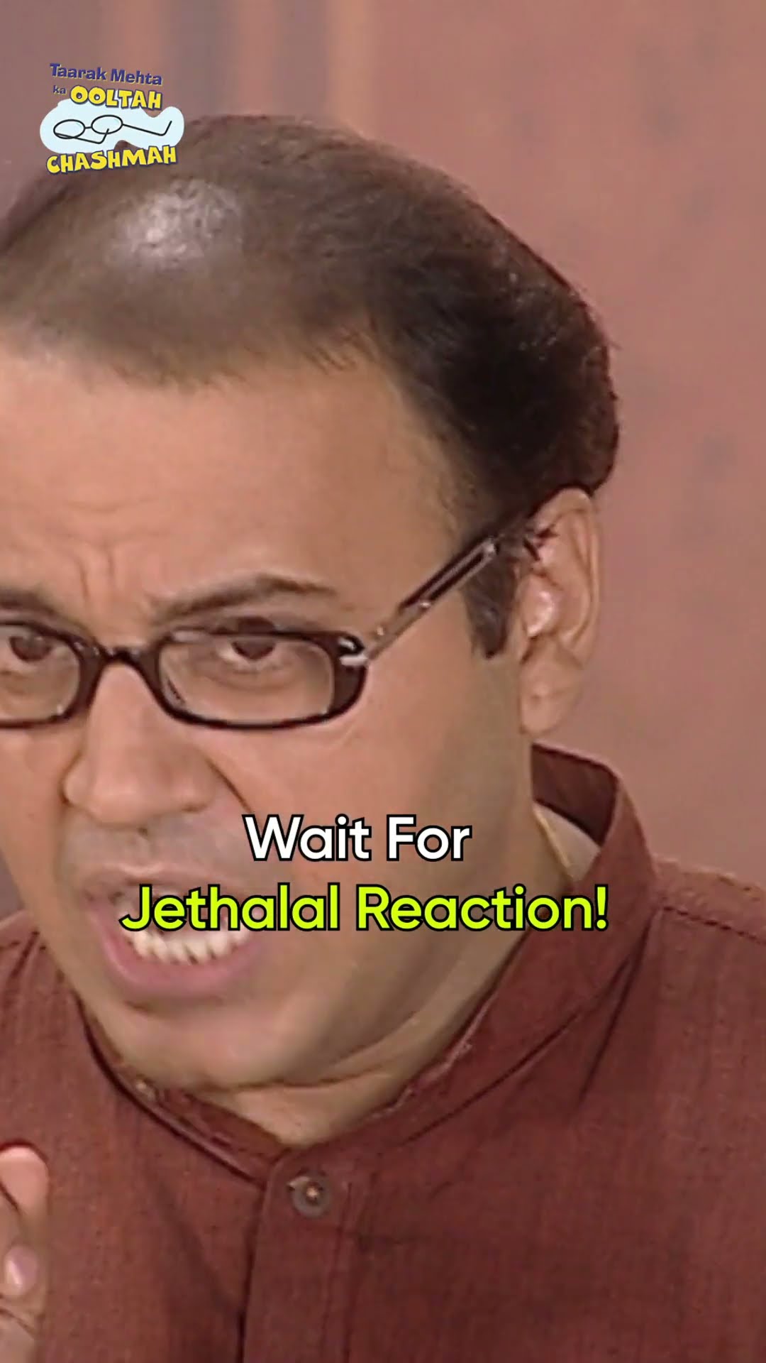 wait for jethalal reaction!#tmkoc #funny #comedy #relatable #shorts #funnyshorts