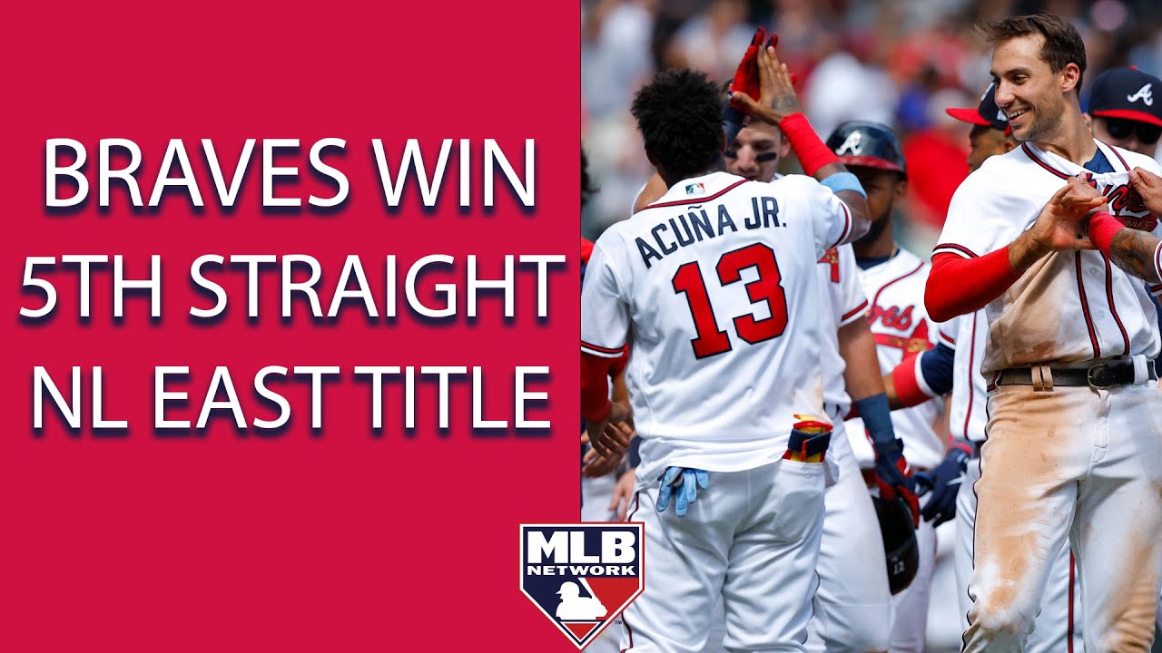 FIVE Consecutive NL East Titles for the Braves