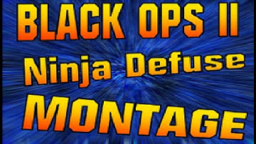 Black Ops 2 Epic Ninja Defuse Montage! (Statue Men and Playing Dead)