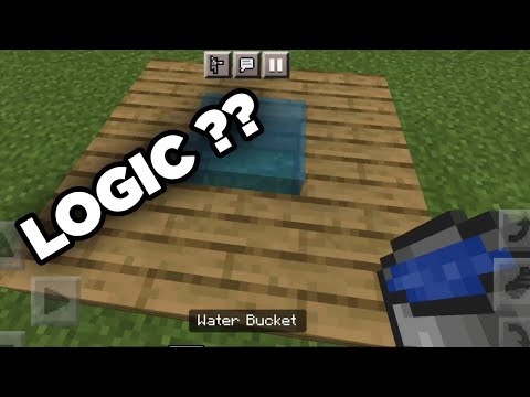 Minecraft Logic that does not make any sense !