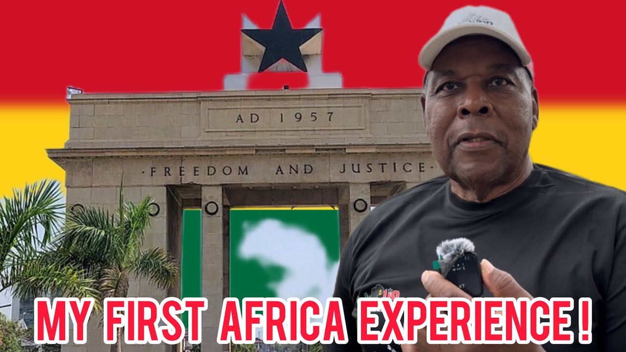 Впервые в Африке! Афроамериканец делится своим опытом пребывания в Гане