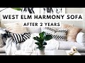 Review Of The West Elm Harmony Sofa After 2 Years