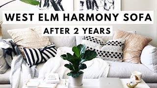 Review Of The West Elm Harmony Sofa After 2 Years