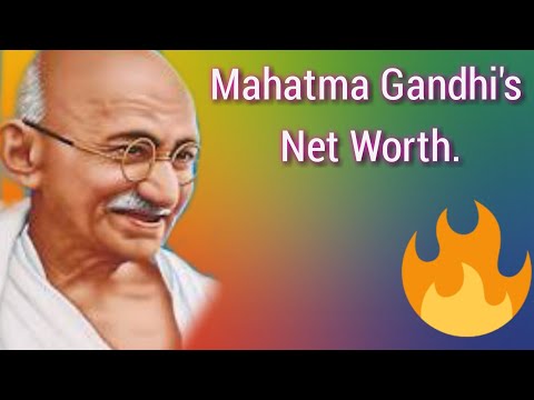 Videó: Mahatma Gandhi Net Worth