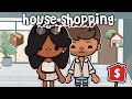 Shopping for a new house  ep1  with voices  toca life world roleplay