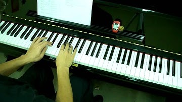 ABRSM Piano 2009-2010 Scales Grade 7 - 7a. Chromatic Contrary Motion on C, F# at 80