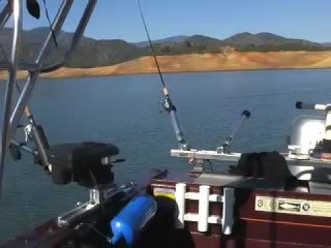 Shasta Lake Trout Fishing Derby biting like wild d...